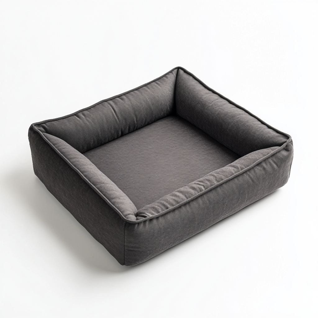 Lyift Dog Bed - High-Density Orthopedic Memory Foam - Professional Grade Joint Support for Large Breeds - Removable Washable Cover - Charcoal Grey