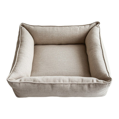 Lyift Dog Bed - 100% Natural Sustainable Linen Cover - Professional Grade Fiber Integrity - Eco-Friendly Large Breed Bed - Heritage Series