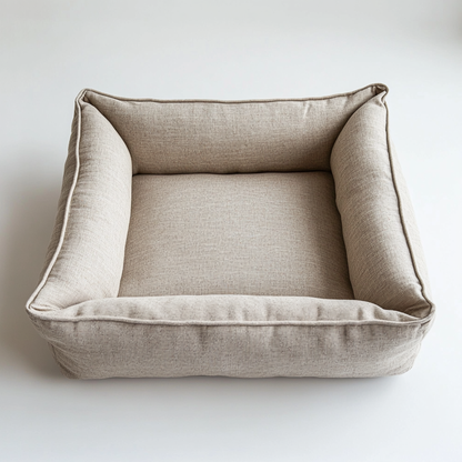 Lyift Dog Bed - 100% Natural Sustainable Linen Cover - Professional Grade Fiber Integrity - Eco-Friendly Large Breed Bed - Heritage Series